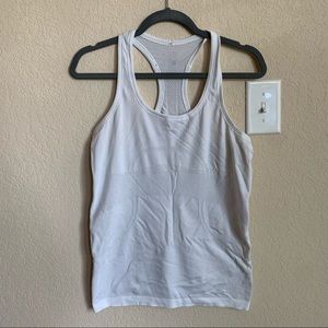 Lululemon Swiftly Tank, White Size 8